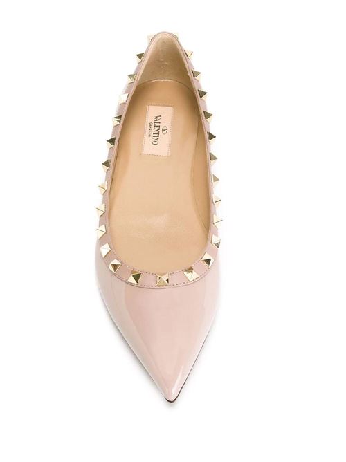 Ballerina in vernice rosa cipria Valentino Garavani | 4W2S0403VNWP45